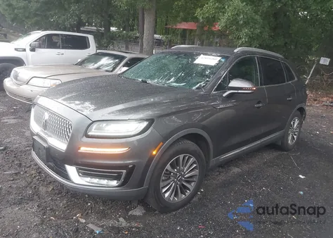 2019 Lincoln Nautilus Select из США, поврежденный, VIN 2LMPJ6K99KBL13432